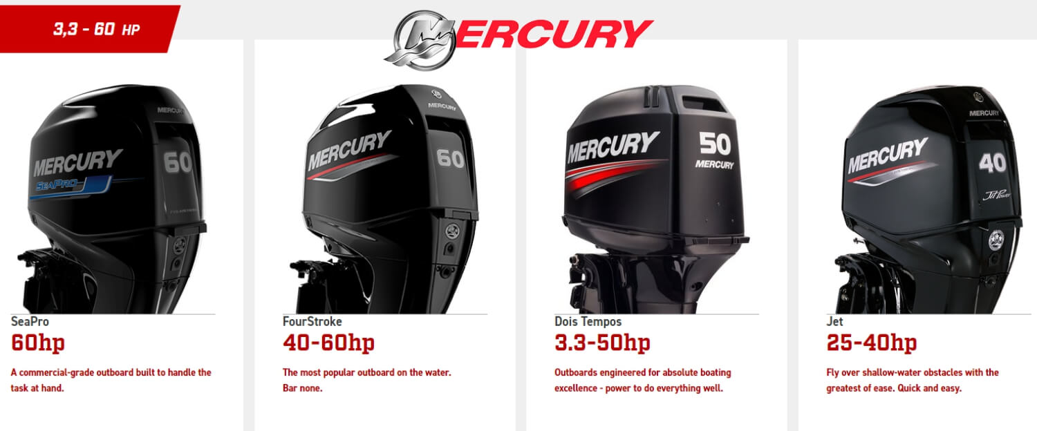 motores de popa mercury 3